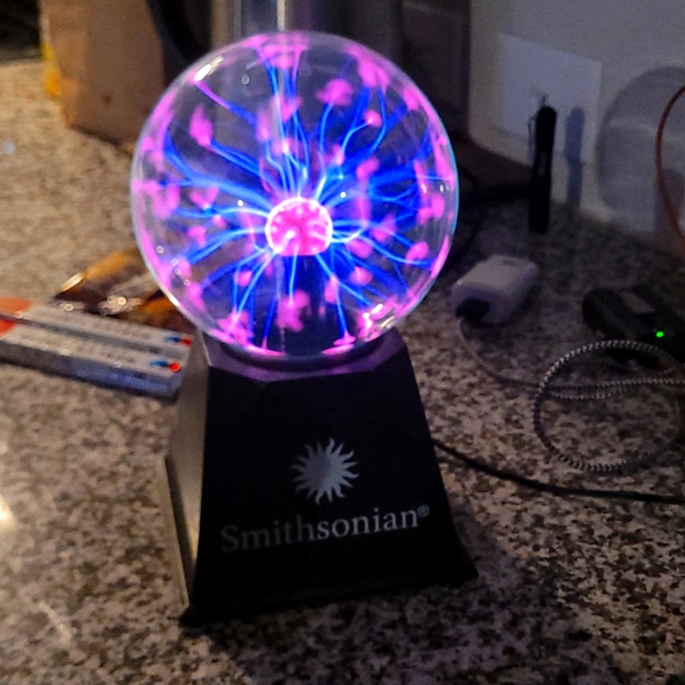 Smithsonian plasma ball